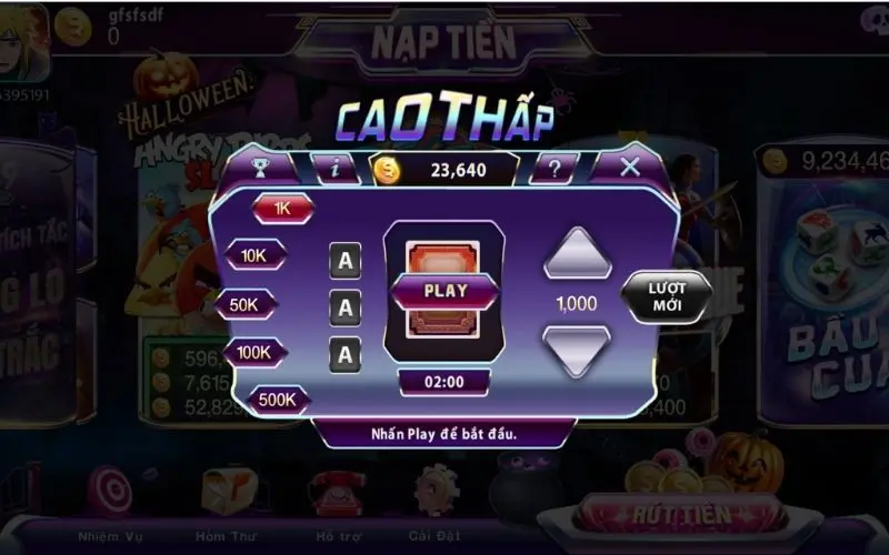 Cao Thấp 789Club – Siêu phẩm mini game giải trí đầy hấp dẫn 1 Cao Thấp 789Club